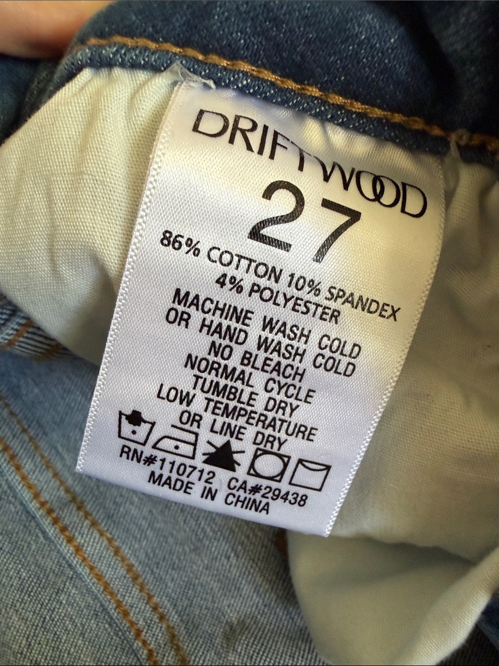 Driftwood Clara Sunflower Floral Embroidered Flare Jeans Size 27 Boho Festival - Picture 6 of 9